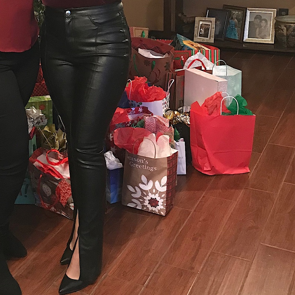***SOLD*** Faux Leather Pants